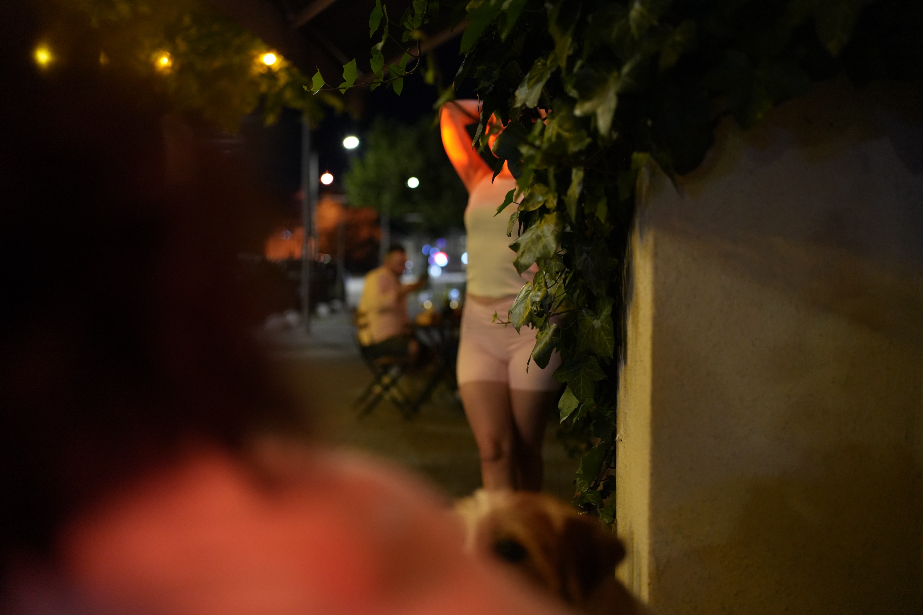 Incidentul cu blițul - bokeh în geam